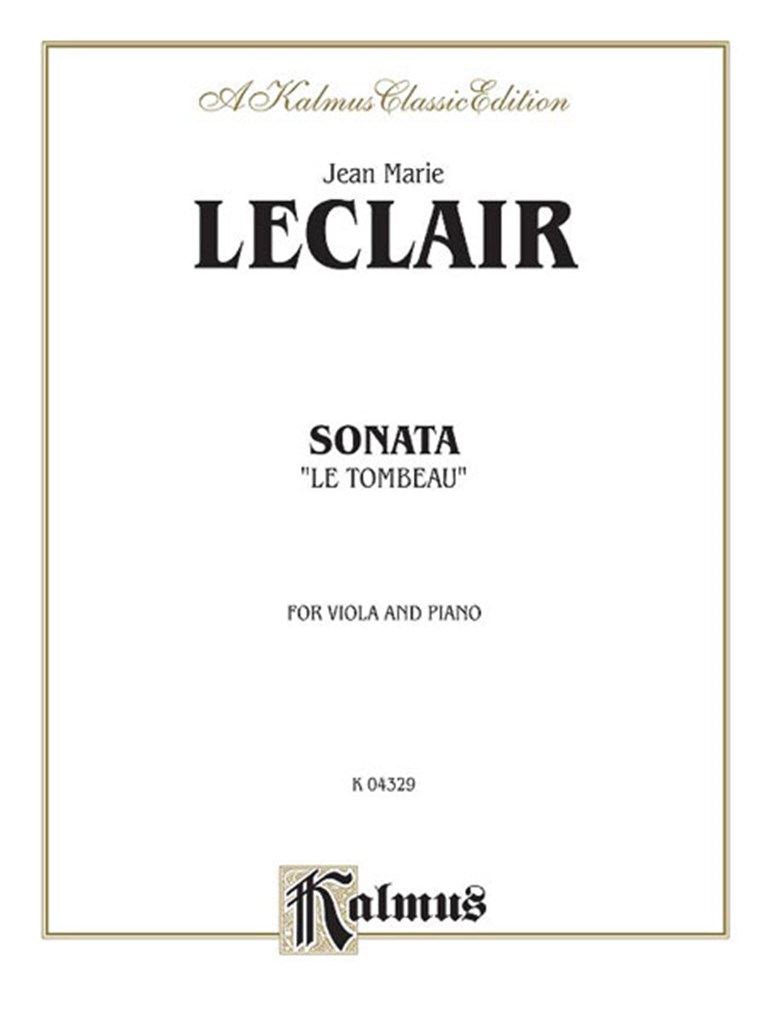 Sonata Le Tombeau